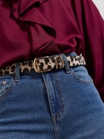 Cinto animal print
