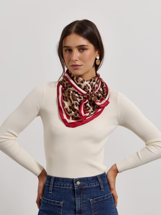 Len�o animal print