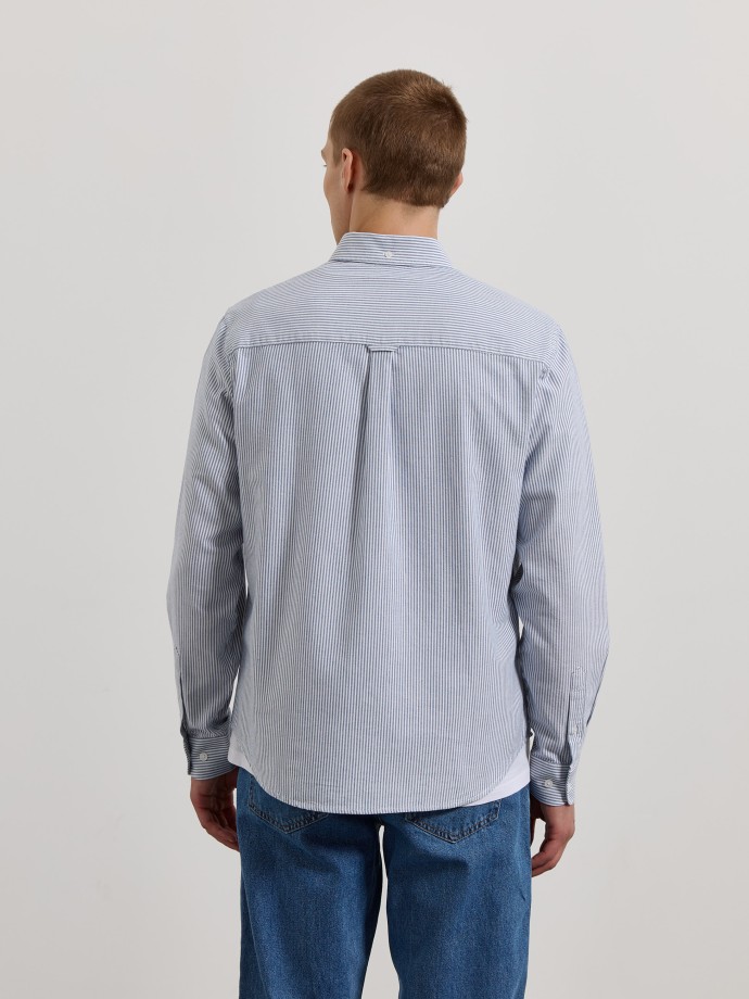 Camisa oxford �s riscas