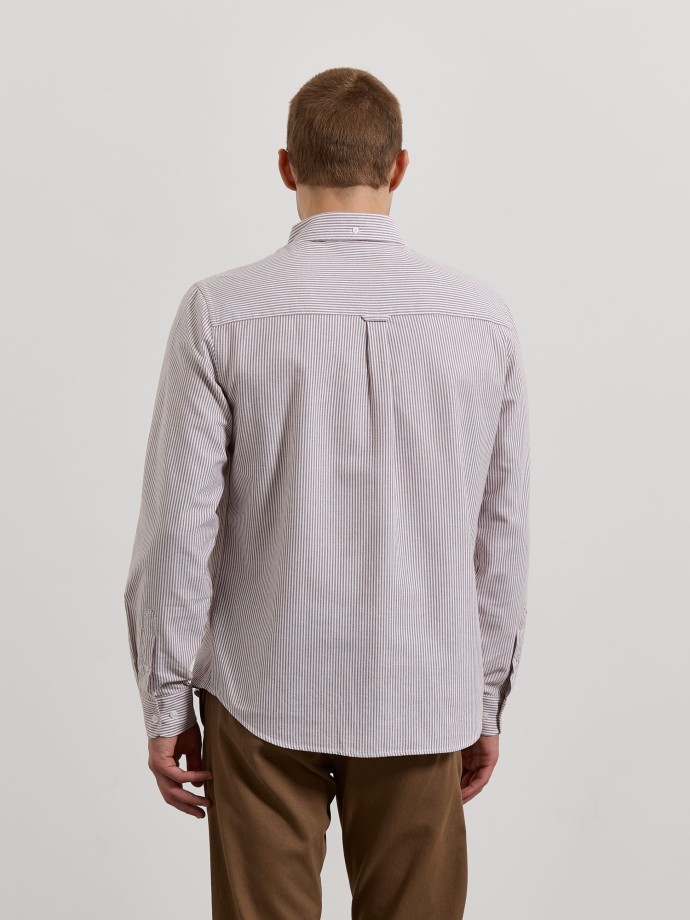 Camisa oxford �s riscas
