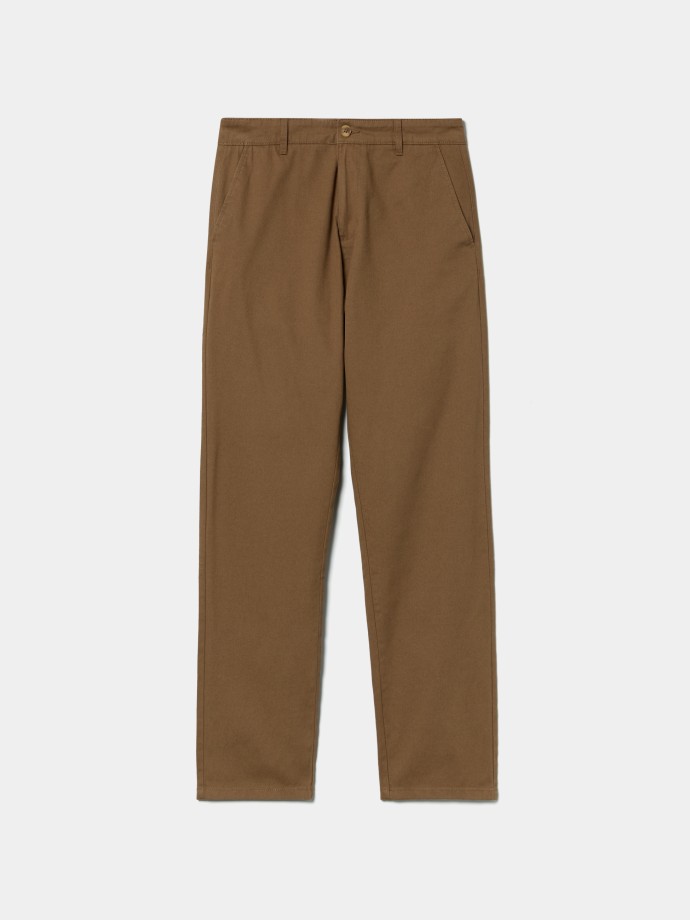 Cal�as chino em sarja