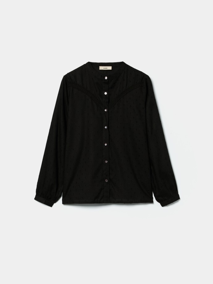 Camisa com renda