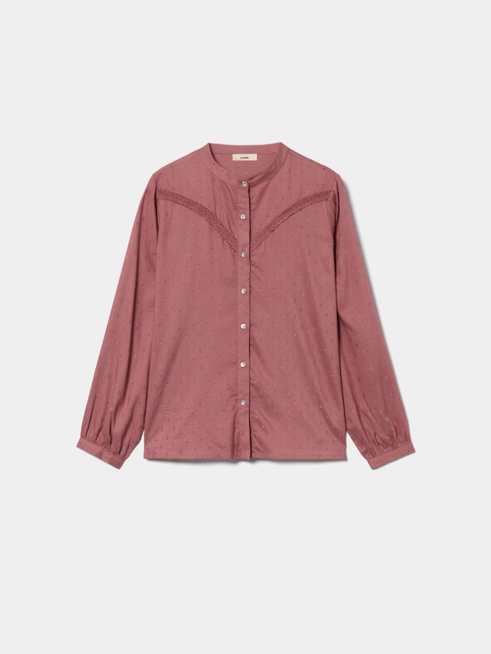 Camisa com renda