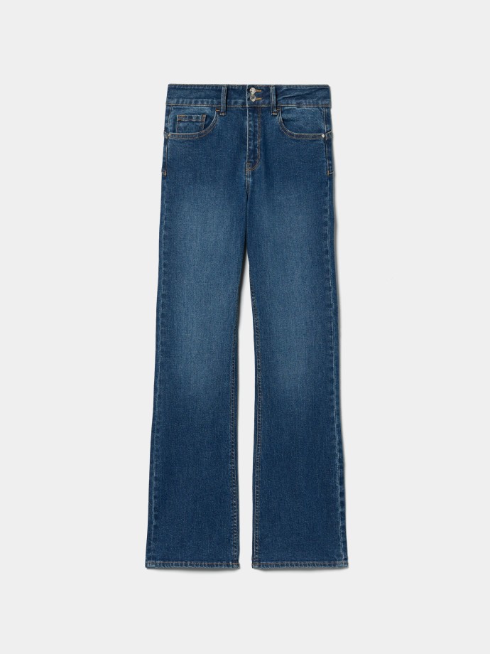 Cal�as de ganga bootcut push-up