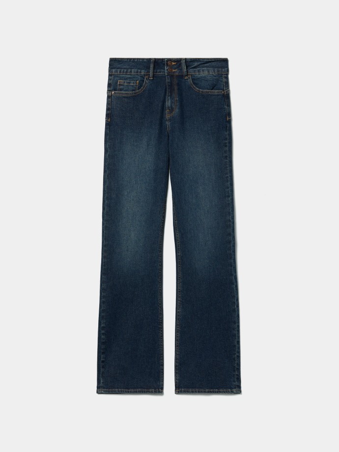 Cal�as de ganga bootcut push-up