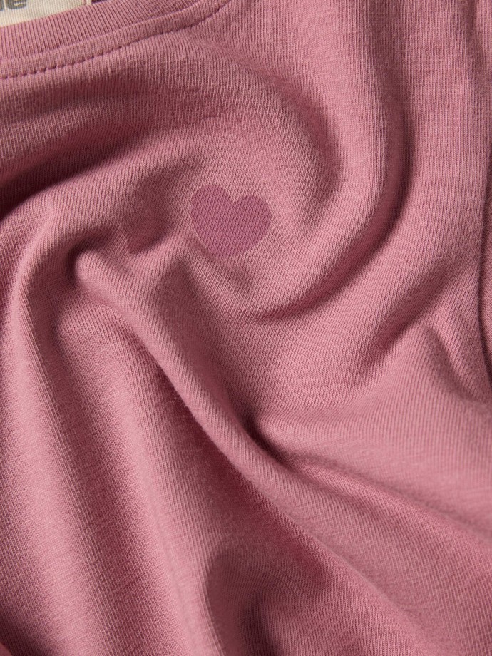 Camisola com detalhe estampado