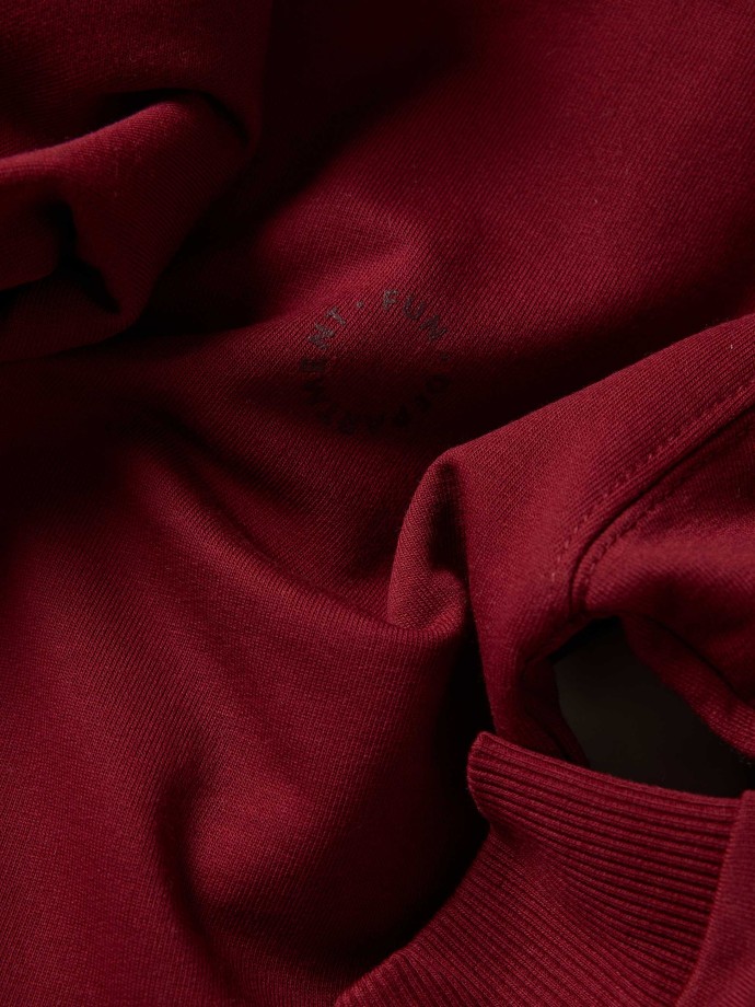 Sweatshirt com detalhe estampado
