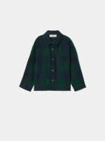 Sobrecamisa de flanela xadrez Sobrecamisa de flanela xadrez