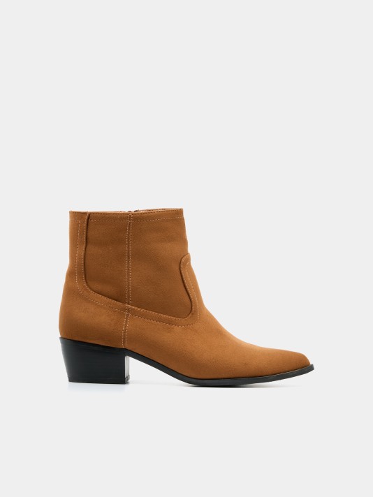 Botins de salto cowboy