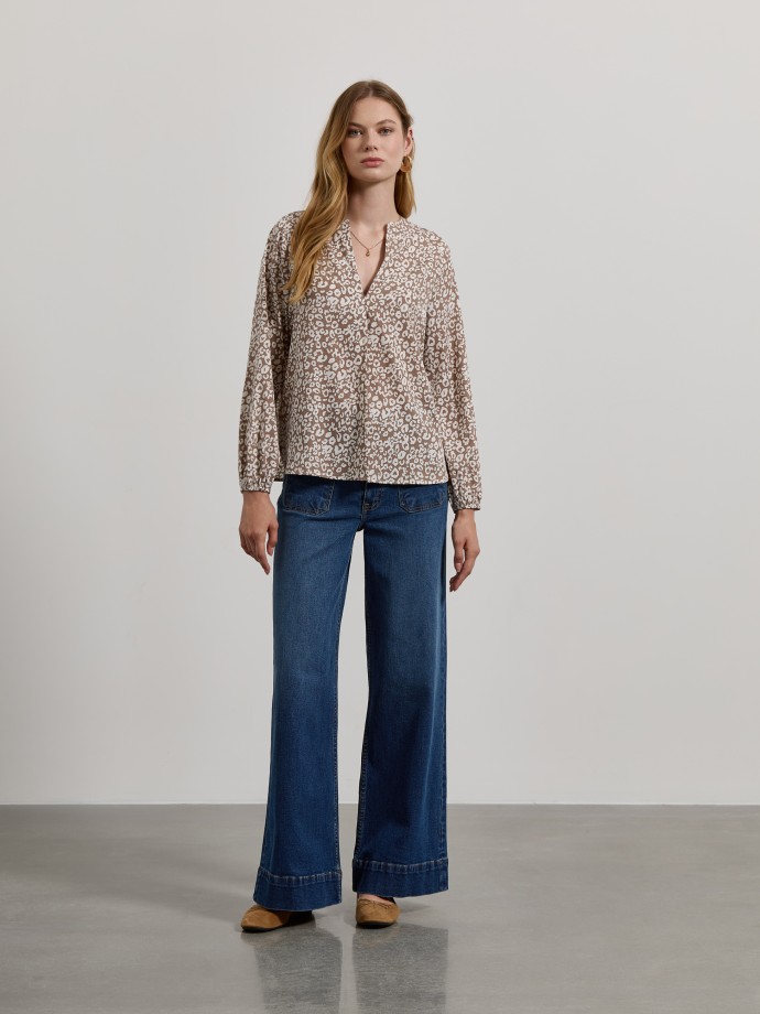 Blusa estampada
