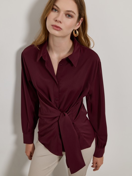 Camisa com la�o