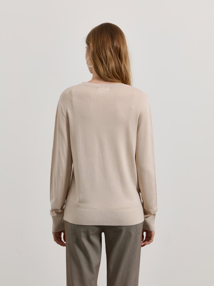 Camisola b�sica de malha