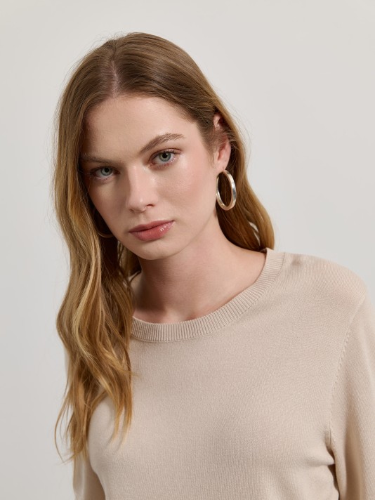 Camisola b�sica de malha