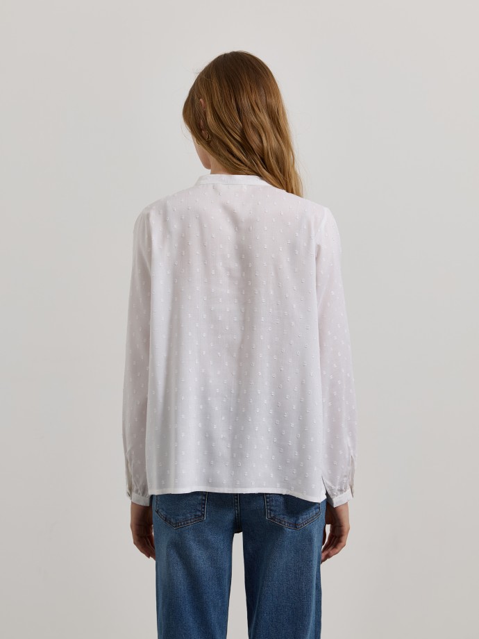 Camisa com renda