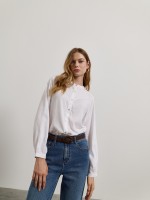 Camisa com renda
