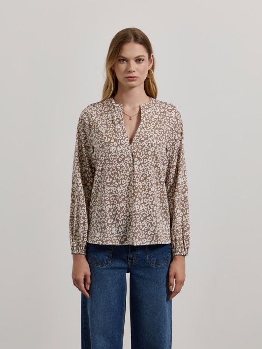 Blusa estampada
