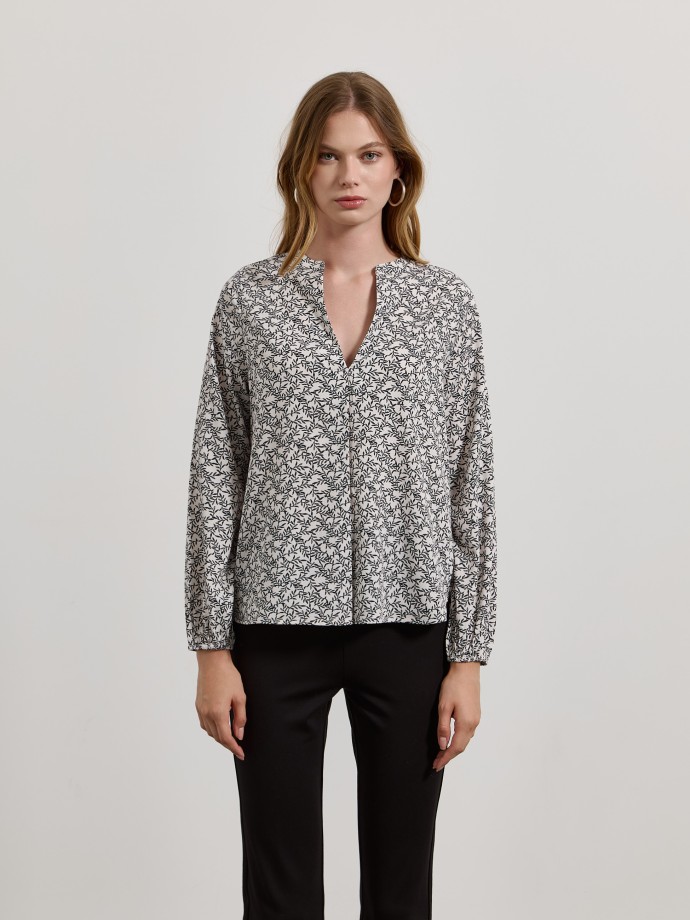 Blusa estampada