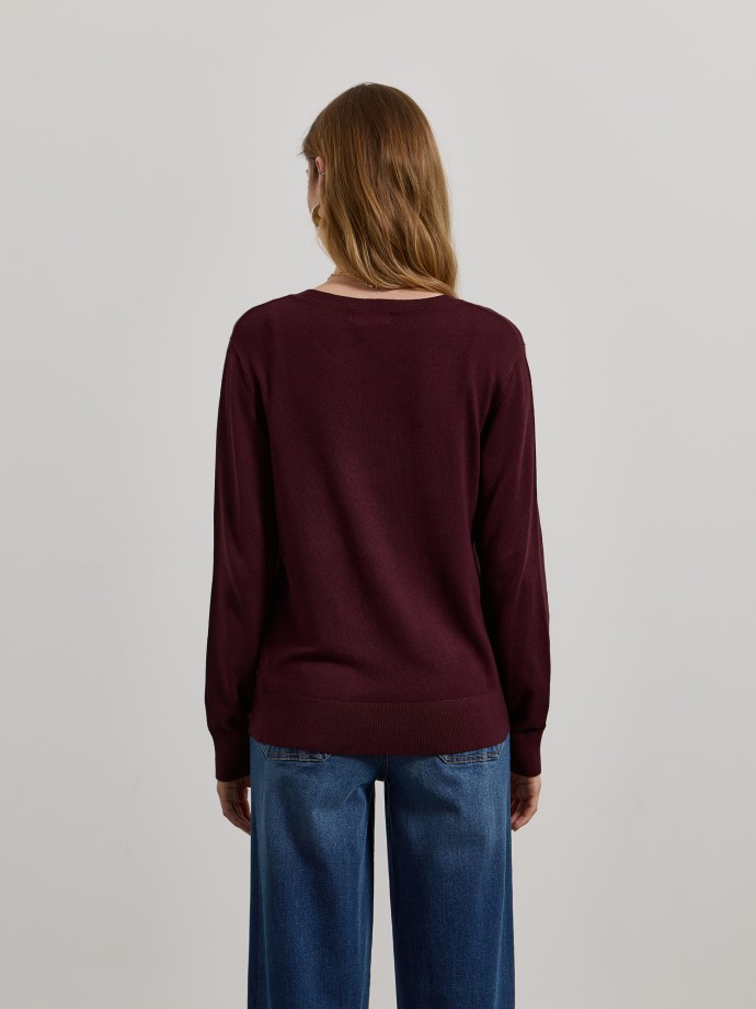 Camisola b�sica de malha