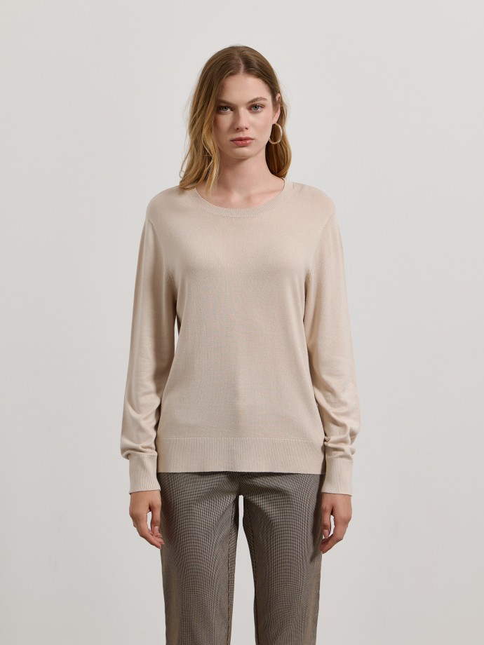 Camisola b�sica de malha