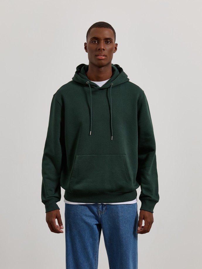 Sweatshirt com carapu�o