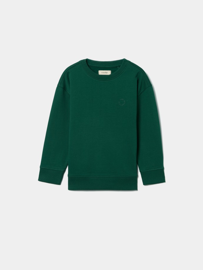 Sweatshirt com detalhe estampado Sweatshirt com detalhe estampado