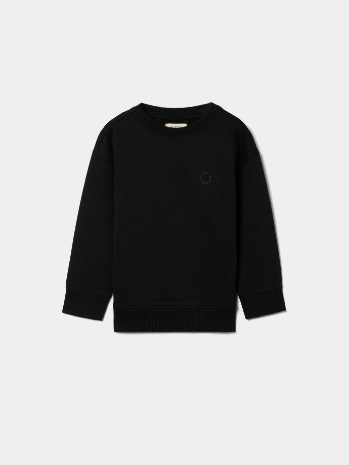 Sweatshirt com detalhe estampado Sweatshirt com detalhe estampado