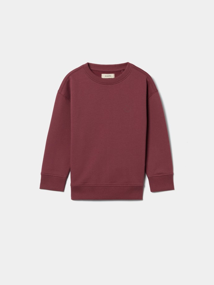 Sweatshirt com detalhe estampado