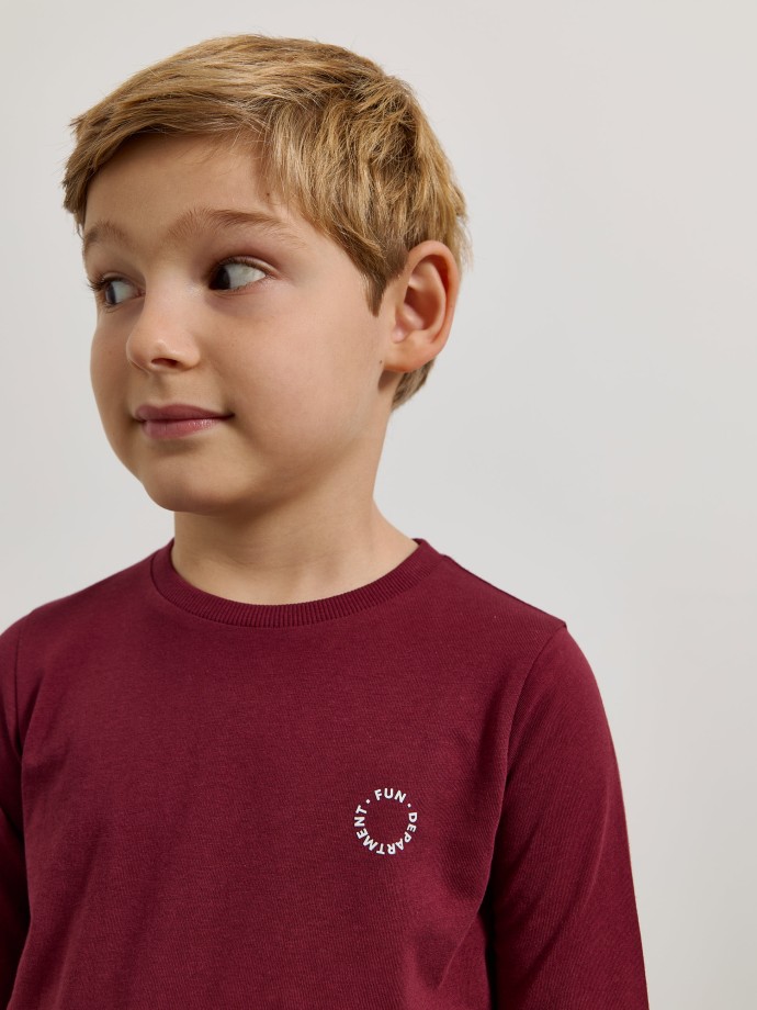 Camisola básica com estampado Camisola básica com estampado