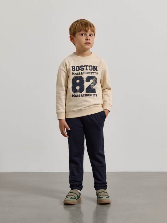 Conjunto de fato de treino estampado