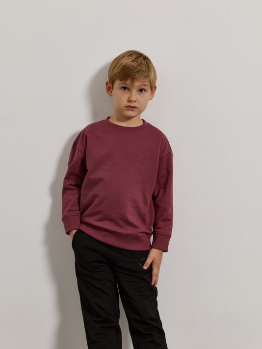 Sweatshirt com detalhe estampado