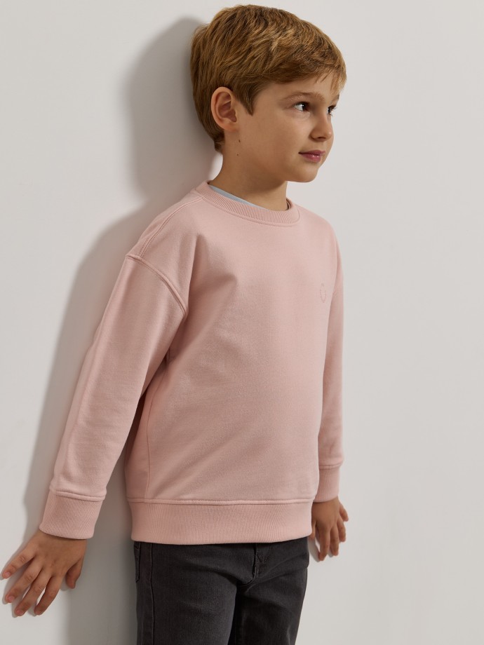 Sweatshirt com detalhe estampado Sweatshirt com detalhe estampado