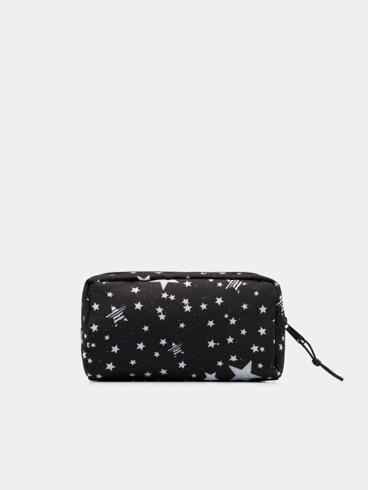Estojo com estampado de estrelas