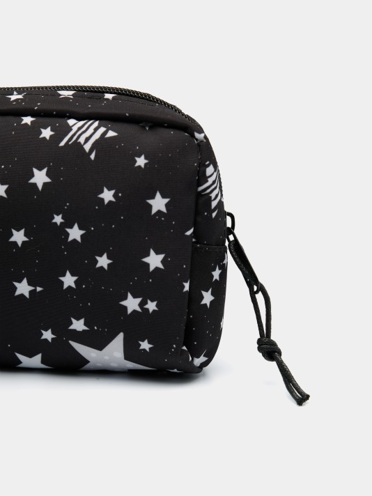 Estojo com estampado de estrelas Estojo com estampado de estrelas