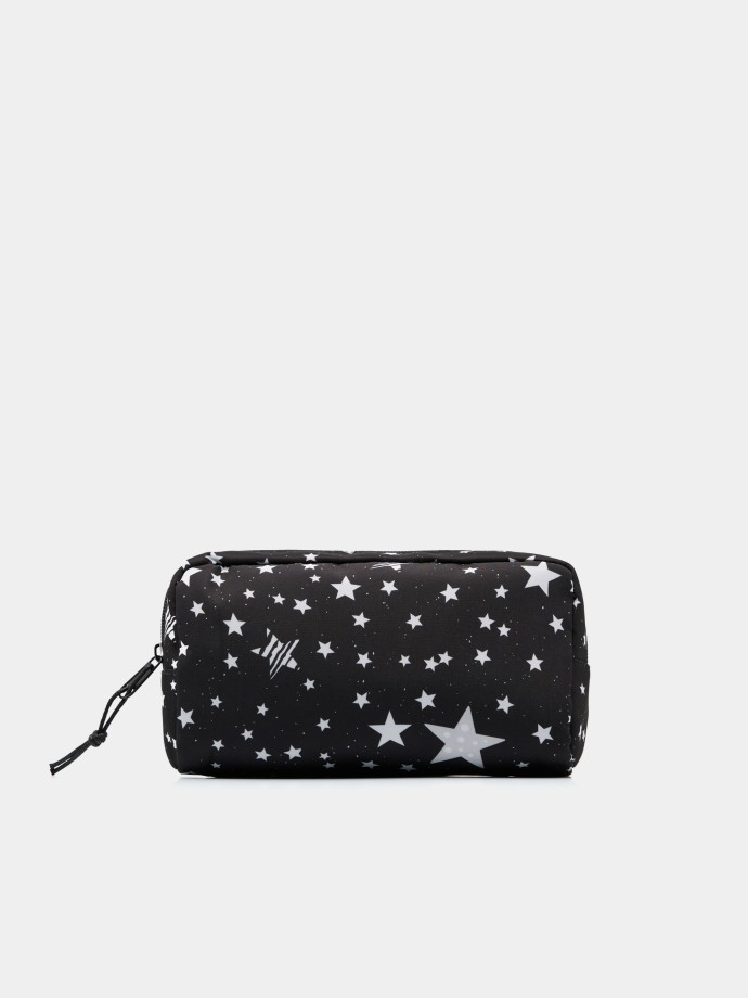 Estojo com estampado de estrelas