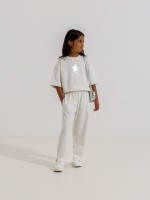 Conjunto de fato de treino estampado