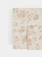 Conjunto de len��is estampados de king size