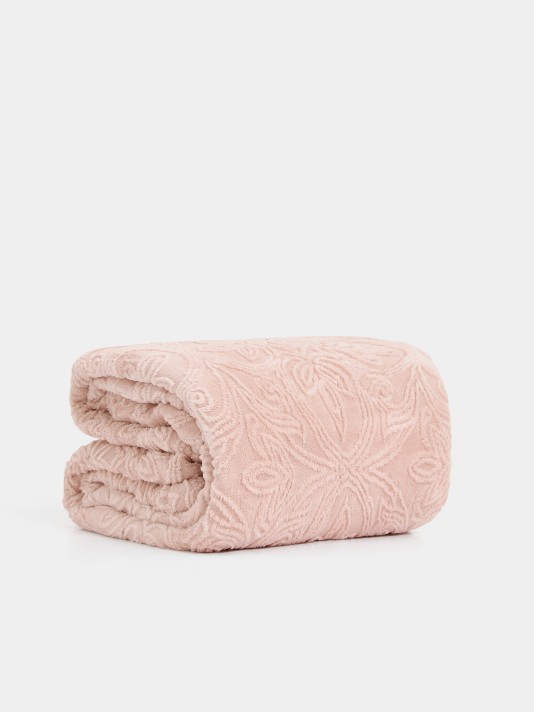 Edredão king size com padrão em relevo Edredão king size com padrão em relevo