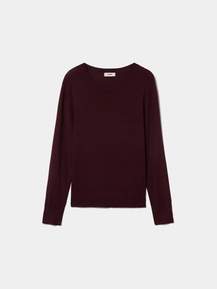 Camisola b�sica de malha