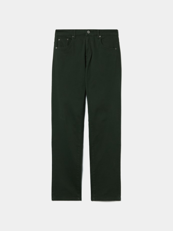 Cal�as de sarja slim fit