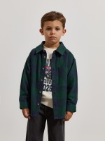 Sobrecamisa de flanela xadrez