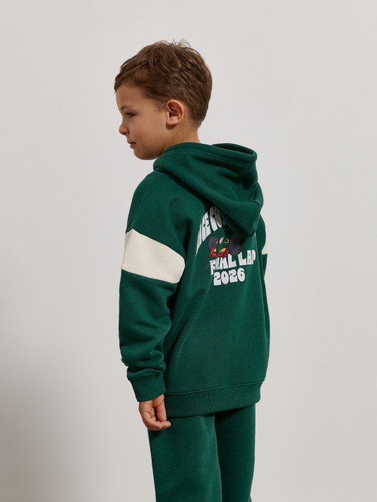 Conjunto de fato de treino com carapuço Conjunto de fato de treino com carapuço