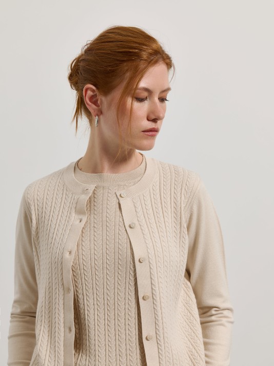 Casaco Tricot