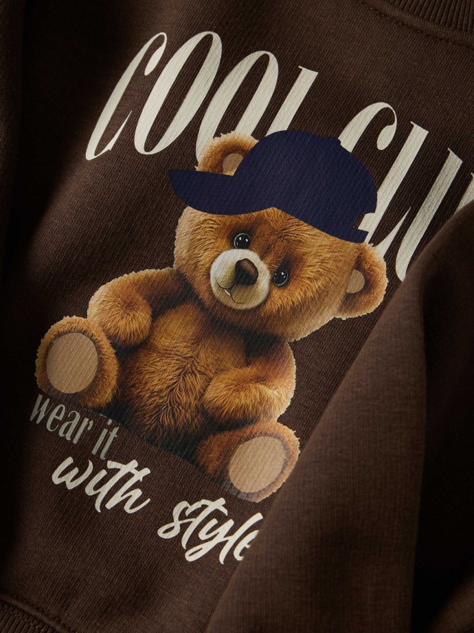 Sweatshirt estampada
