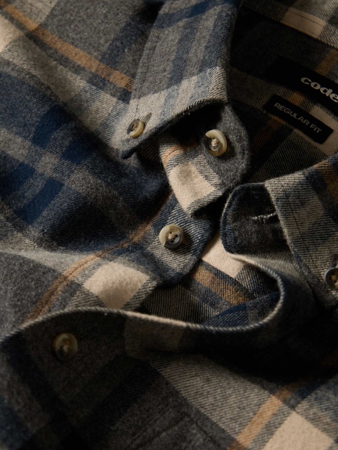 Camisa de flanela xadrez