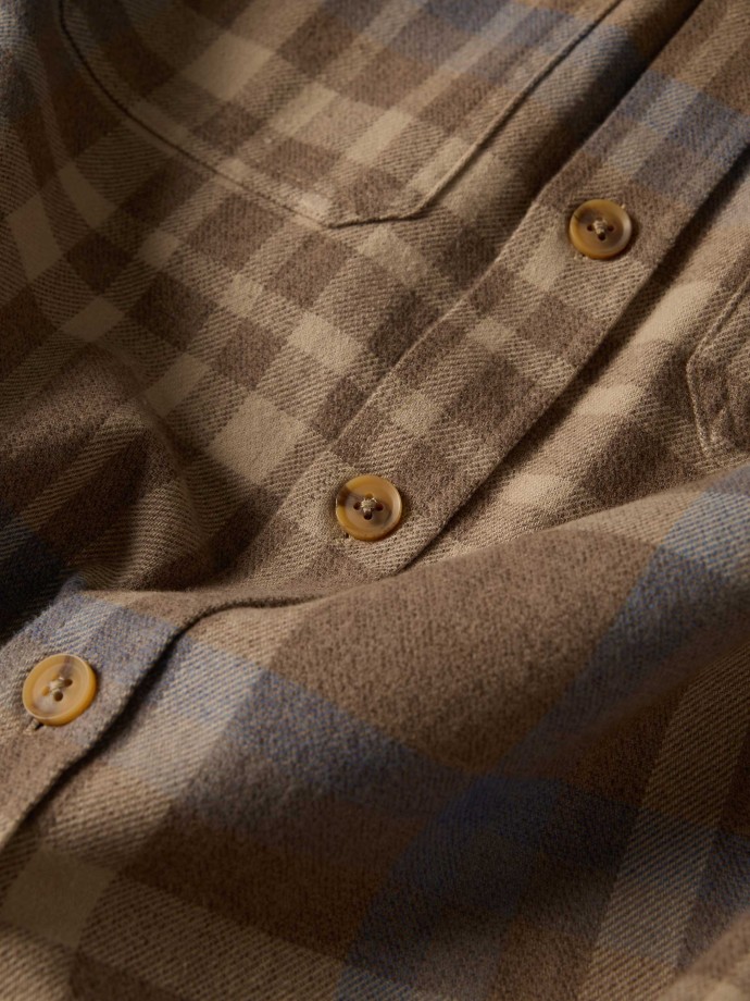 Camisa de flanela xadrez