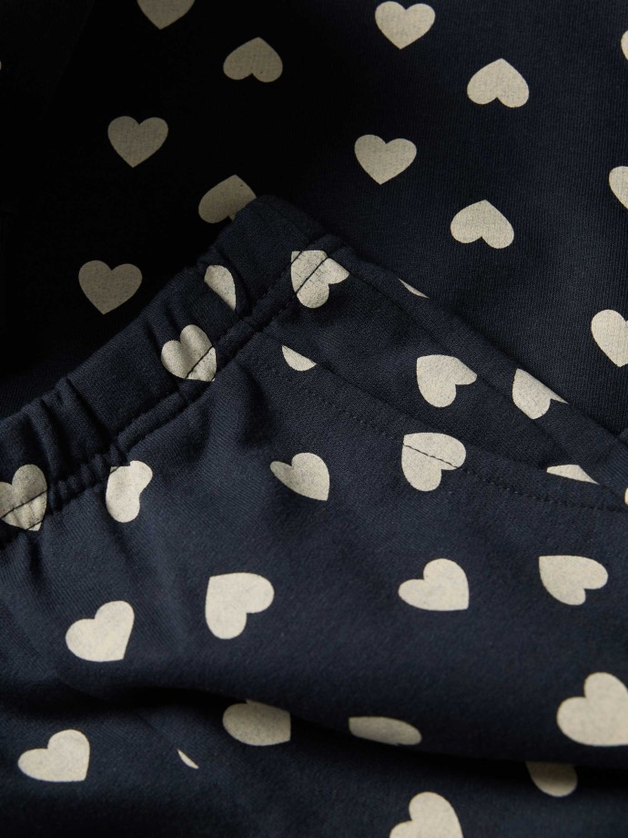 Conjunto de fato de treino estampado