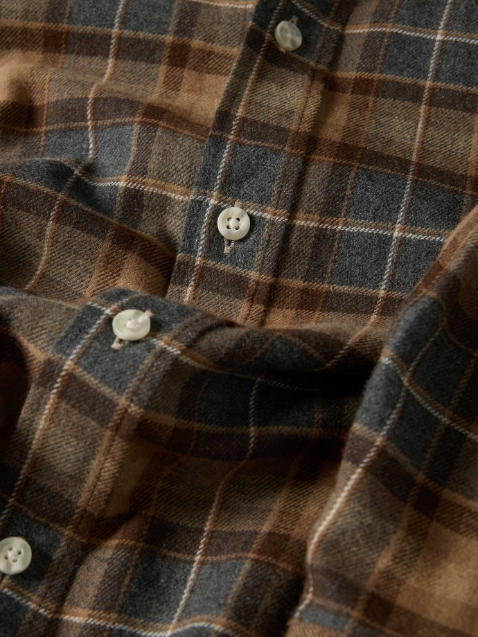 Camisa de flanela xadrez