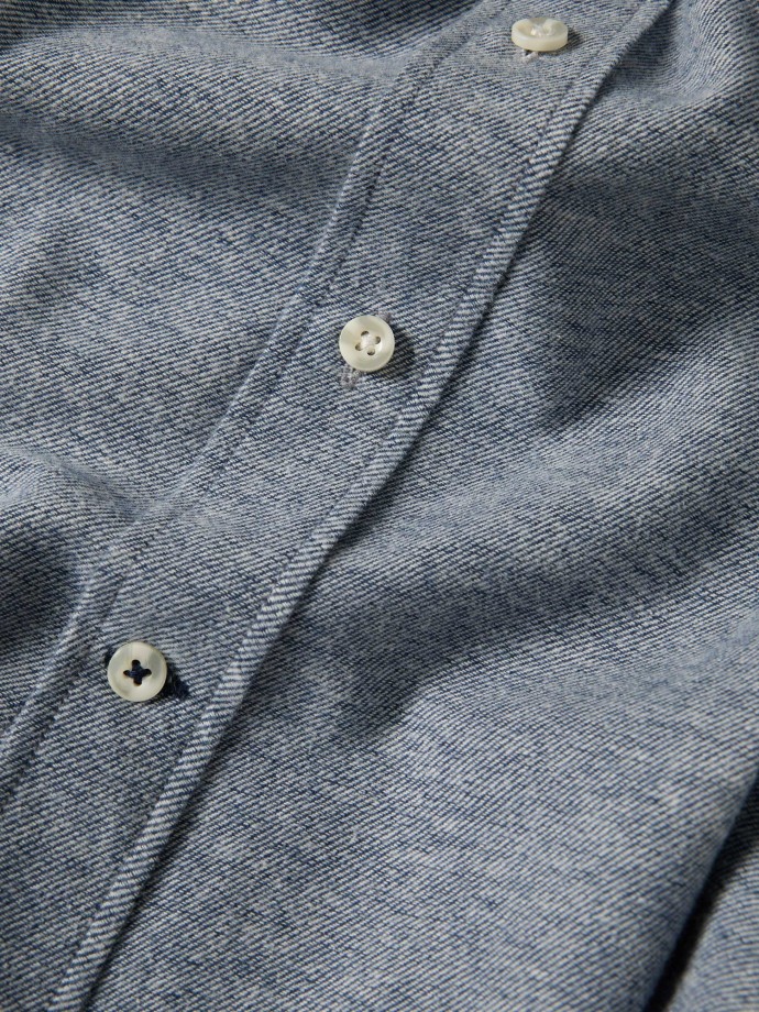 Camisa de flanela com bolso