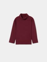 Camisola de gola alta em vinho Camisola de gola alta em vinho