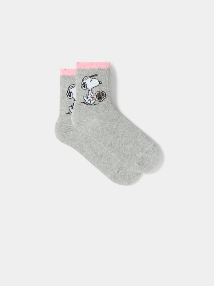 Pack de 3 pares de meias 'Snoopy'
